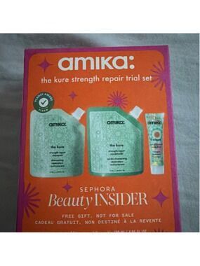 Amika The Kure Strength Repair Trial Set Orange Green One Size